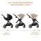 KINDERKRAFT SELECT Sportkinderwagen Yoxi Sand Beige
