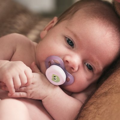 Philips AVENT Schnuller Ultrastart Abbildung 0-2m Mädchen, 2 Stk.