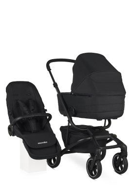 EASYWALKER Kombi-Kinderwagen Jimmey Pepper Black XXL RWS