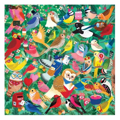 Mudpuppy Puzzle Mondo degli uccelli 500 pezzi