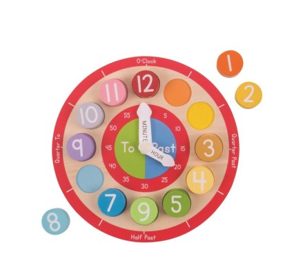 Bigjigs Toys Edukativni sat engleski