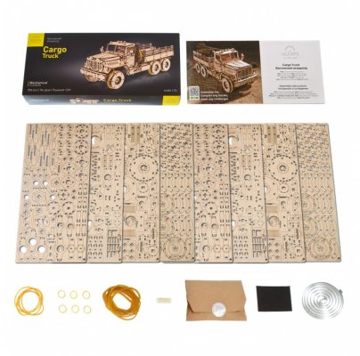 Ugears 3D Holzmechanik Puzzle LKW CARGO