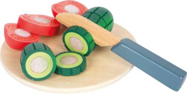 small foot Set de ensalada con verduras para cortar Fresh