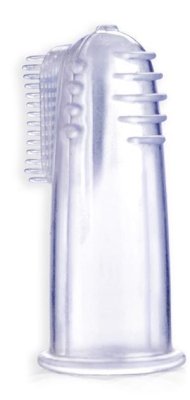 NUBY Żel do zębów dla dzieci All Natural 20 g + szczoteczka do palców 4 m+