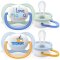 Philips AVENT Suzetă Ultra air Text 0-6m băiat, 2 buc