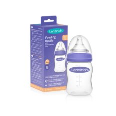 LANSINOH Babyfles met NaturalWaveTM speen (S) 160 ml