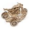 Ugears Puzzle 3D en bois mécanique UGR-10 Moto (scrambler) avec side-car