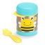 SKIP HOP Zoo Thermos pour aliments avec cuillère/fourchette Abeille 325 ml, 3 ans+