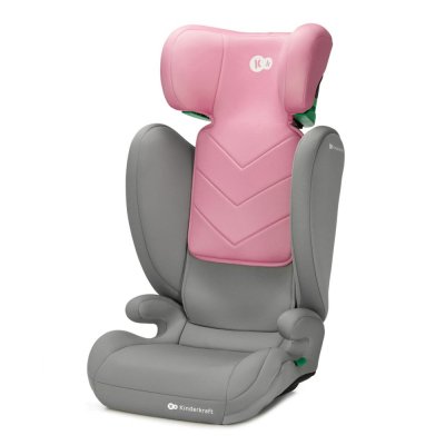 KINDERKRAFT Bilbarnstol i-Spark i-Size 100-150 cm Rosa