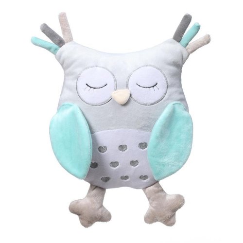 BABYONO Plush owl Sofia blue