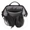 BABYONO Wickeltasche / Rucksack Modern Style black