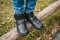 Be Lenka Children's winter barefoot shoes Panda 2.0 - All Black