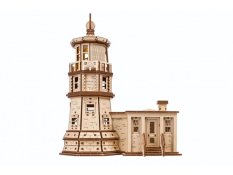 Ugears 3D Wooden Mechanical Puzzle Split Rock Lighthouse