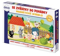 Detoa Magnetno gledališče z živalmi za pravljico