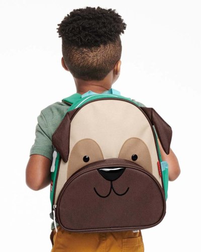 SKIP HOP Zoo Backpack for kindergarten Mopslík 3 years+