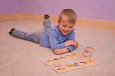 Bigjigs Baby Houten Inlegpuzzel Safari