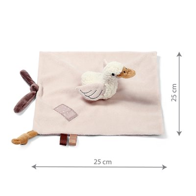 BABYONO Kocyk-przytulanka 2w1 Gęś Zoe 0m+