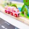 Bigjigs Rail Rosa Lokomotive mit Tender