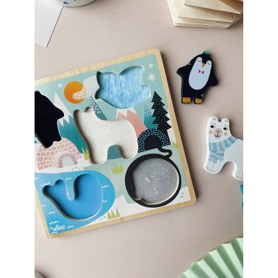 Vilac Sensorik-Puzzle Ice