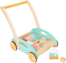 small foot Lauflernwagen mit Bauklötzen