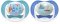 Philips AVENT Suzetă Ultra air Text 6-18m băiat, 2 buc
