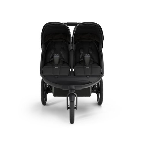 THULE Sports poussette pour frères et sœurs Urban Glide 3 Double Black set M