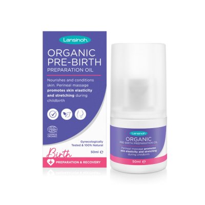 LANSINOH Ulei organic pentru masaj perineal 50ml