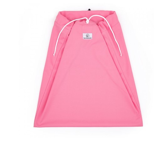 Diaper storage bag with loop, M - pink
