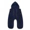 Monkey Mum® Затоплящ поларен джоб за ергономична раница за новородено или количка Carrie – Тюлен