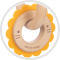CANPOL BABIES Wooden/silicone teether Lion