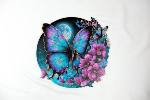 EscapeWelt Drewniane puzzle Motyl 200 elementów