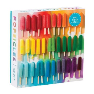 Galison Puzzle Ghiaccioli Arcobaleno 500 pezzi