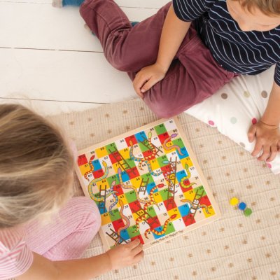 Bigjigs Toys Ormar och stegar 2