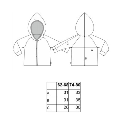 Lammfelljacke - Beige