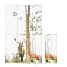 CEBA BABY Podložka přebalovací cestovní (60x40) Basic Woodland