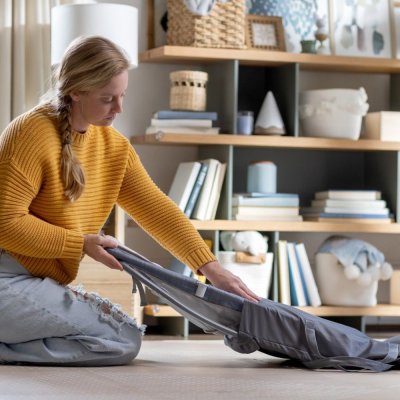 INGENUITY Massagestoel trilt met Happy Belly™ Rock-to-Bounce melodie - Parker™ 0m+ tot 9kg