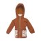 Kurtka dziecięca softshsell z membraną Monkey Mum® - Jesienne liście