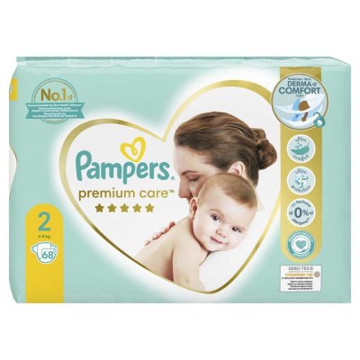 PAMPERS Premium Care Wegwerfwindeln 2 (4-8 kg) 68 Stk