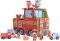 2Kids Toys Holz-Feuerwehrstation 2 in 1