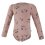 Body T-shirt slip IMPRESSÃO Outlast® - guaxinim avelã