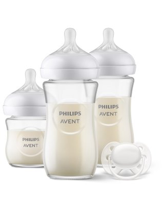 Philips AVENT Natural Response Glas-Neugeborenen-Starterset SCD878/11