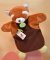 Doudou Marioneta de peluche panda roja 25 cm