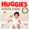 HUGGIES® Pieluszki jednorazowe Extra Care 4 (8-16 kg) 33 szt.