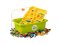 L-W Toys Scatola in plastica + organizer