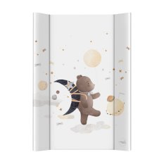 CEBA BABY Wickelauflage 2-seitig mit fester Platte (50x70) Ultra Light Galactic Travel