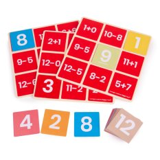 Bigjigs Toys Bingo Matematico Addizione e Sottrazione