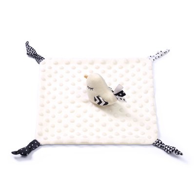 BABYONO Przytulanka z kocykiem 2w1 Little Birdie 0m+