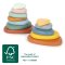 small foot Montessori piedras de río Juego de equilibrio