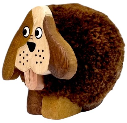 2Kids Toys Holzfigur XL Bommel Hund