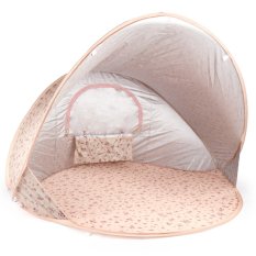 Bieco - Children's Folding Beach Tent with UV Protection - Dreamy Flowers